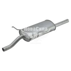 Глушитель (бочка) основной Renault Logan 1.6 инжектор (ТМК) (Тяжелый)