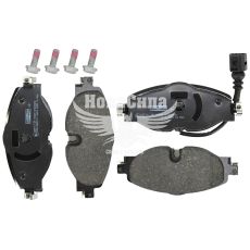 Колодки гальмівні VW Golf VII з12р.в. перед. (TRW) (Champion) (з датчиком)