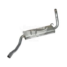 Глушник (бочка) основний Audi 80 1.3, 1.6, 1.6D, 1.8 з78-86р.в. (POLMO)