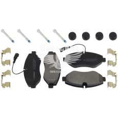 Колодки гальмівні Renault Maxity з07р.в перед. (Fast)