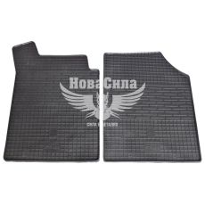 Автоковрики в салон Renault Kangoo с98-08г.в. (Budget) (резиновые) кт.-2шт.