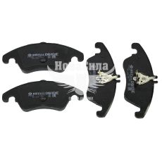 Комплект гальмівних колодок, дискове гальмо (DAFMI) D510E MERCEDES-BENZ