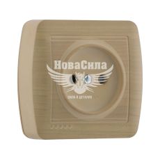 LEZARD DEMET Розетка одинарна б/з, клен