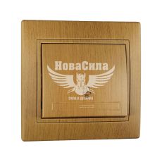 LEZARD MIRA Кнопка дзвінка, дуб класичний матовий