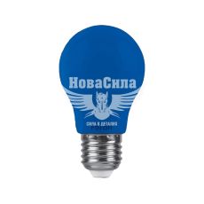 Світлодіодна лампа E27 Feron LB-375 3Вт А50 синя