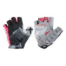 Рукавиці (Greys) L короткі пальці, гелеві вставки чорні/червоні GR18123