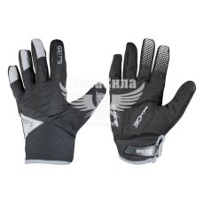 Рукавиці (Greys) XL довгі пальці, гелеві вставки чорні