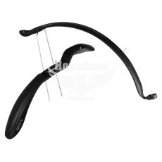 Крыла велосипедные на колеса 26-28 дюйм. (Greys) GR18510