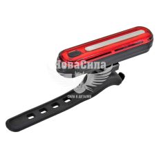 Ліхтар велосипедний (Greys) зад. 50хLEDs, IPX4, 700mAh, 8 реж. роботи, microUSB