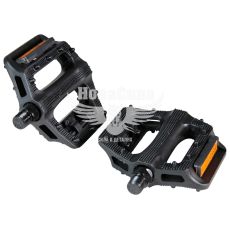 Педалі велосипедні чорні (Greys) поліпропілен 362гр. (103x102x24мм)