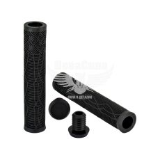 Гріпси на кермо велосипеда (Greys) силіконові, довжина 165 мм, чорний