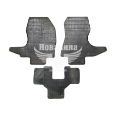 Автокилимки в салон F. Transit Connect з02-13р.в. (DP) (гумові) кт.-2шт. (уцінка)