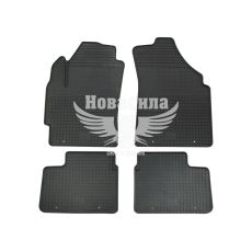 Автокилимки в салон D. Matiz з98р.в. (Polytep) (гумові) кт.-4шт. (Cherry QQ з03р.в. , Chevrolet Spark з04р.в.)