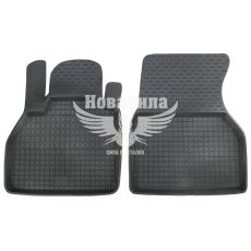 Автокилимки в салон Renault Kangoo з08р.в. (Polytep) (гумові) кт.-2шт. (MB Citan з12р.в.) (високий борт)