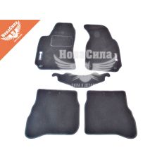 Автокилимки в салон VW Passat B5 з96-05р.в. (Beltex) (текстильні) кт.-4шт. чорні