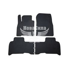 Автоковрики в салон Toyota Land Cruiser 200 с07г.в. (Polytep) (резиновые) кт.-4шт. Lexus LX570 с08г.в. 4шт.