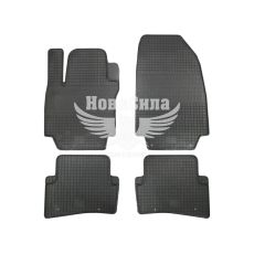 Автокилимки в салон Renault Clio III-IV з05р.в. (Polytep) (гумові) кт.-4шт.