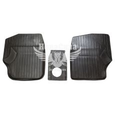 Автокилимки в салон Газель (Україна) (гумові) кт.-3шт.