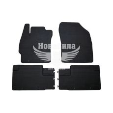 Автокилимки в салон Toyota Corolla з07р.в. (Polytep) (гумові) кт.-4шт.