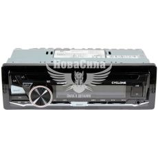 Автомагнитола 1-DIN (Cyclone) USB + Bluetooth + microSD + AUX MP-1086