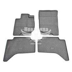 Автокилимки в салон Mitsubishi L200 з06-15р.в. (Stingray) (гумові) кт.-4шт. (Pajero Sport з08-16р.в.)