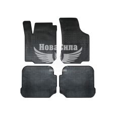 Автокилимки в салон Skoda Octavia I з97-04р.в. (Polytep) (гумові) кт.-4шт. (VW Golf IV)