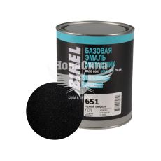 Автофарба металік (HELIOS Mobihel) 651 Чорний трюфель 1л.