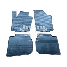 Автокилимки в салон Skoda Rapid з12-19р.в. (Stingray) (гумові) кт.-4шт. (Seat Toledo з12-19р.в.)