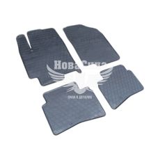 Автокилимки в салон KIA Rio з17р.в. (Stingray) (гумові) кт.-4шт.