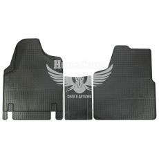 Автоковрики в салон Fiat Scudo с07г.в. (Polytep) (резиновые) кт.-3шт. (Peugeot Expert, Citroen Jumpy с07г.в.)