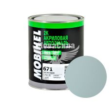 Автофарба акрилова (HELIOS Mobihel) 671 Світло сіра 0,75л.