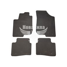 Автокилимки в салон KIA Ceed з06-12р.в. (Polytep) (гумові) кт.-4шт. (Hyundai Elantra з06-11р.в.)