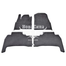 Автоковрики в салон Toyota Land Cruiser 200 с07г.в. (Stingray) (резиновые) кт.-4шт. Lexus LX570 с08г.в.