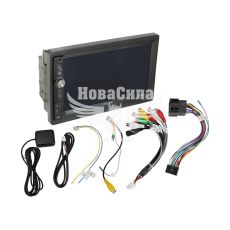 Автомагнітола 2-DIN (Cyclone) USB+Bluetooht+microSD+AUX+Wi-Fi+Android 10+GPS