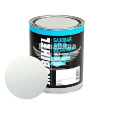 Автокраска металлик (HELIOS Mobihel) 80201 Серебристая 1л.