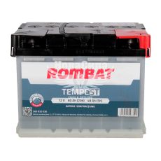 АКБ полутяговой 12V 60-А/Ч R+ (Rombat) (кислотный, 242x175x190мм)