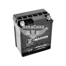 АКБ мото кислотний 12V 6-А/Ч R+ (Maxion) (AGM) (113х70х130)