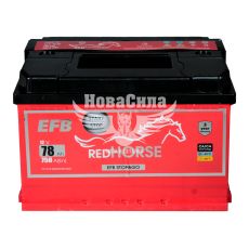 АКБ 78-А/Ч (Red Horse) EFB (R+) 750A (278х175х190мм.)