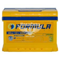 АКБ 60-А/Ч (Formula) Professional (L+) 600A (242х175х175мм.)