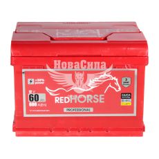 АКБ 60-А/Ч (Red Horse) Professional (R+) 600A (242х175х175мм.)