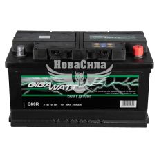АКБ 80-А/Ч (Gigawatt) S-4 (R+) 740A (315х175х175мм.)