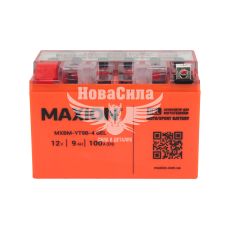 АКБ мото гелевий 12V 9-А/Ч L+ (Maxion) (150x70x105)