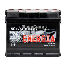 АКБ 60-А/Ч (Energia) (R+) 510A
