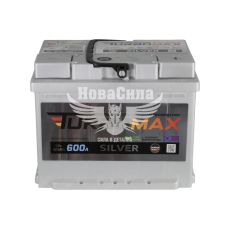 АКБ 60-А/Ч (TurboMax) Silver (R+) 600A (242x175x190мм.)