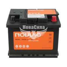 АКБ 60-А/Ч (Novvic) (R+) 540A (241х175х190мм.)