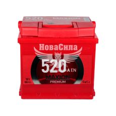 АКБ 50-А/Ч (Maxion) Premium (R+) 520A (215х175х190мм.)
