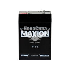 АКБ UPS 6V 5-А/ ЧL+ (Maxion) (170х35х76)