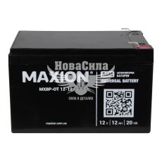 АКБ UPS 12V 12-А/Ч L+ (Maxion) (151х98х96)