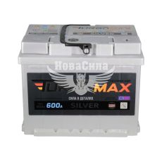 АКБ 60-А/Ч (TurboMax) Silver (L+) 600A (242x175x190мм.)