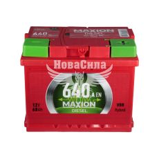 АКБ 68-А/Ч (Maxion) Diesel MF (R+) 640A (242х175х190мм.)